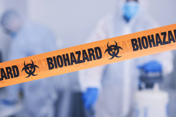 Professional Crime Scene Cleanup technician working in Albion, MI